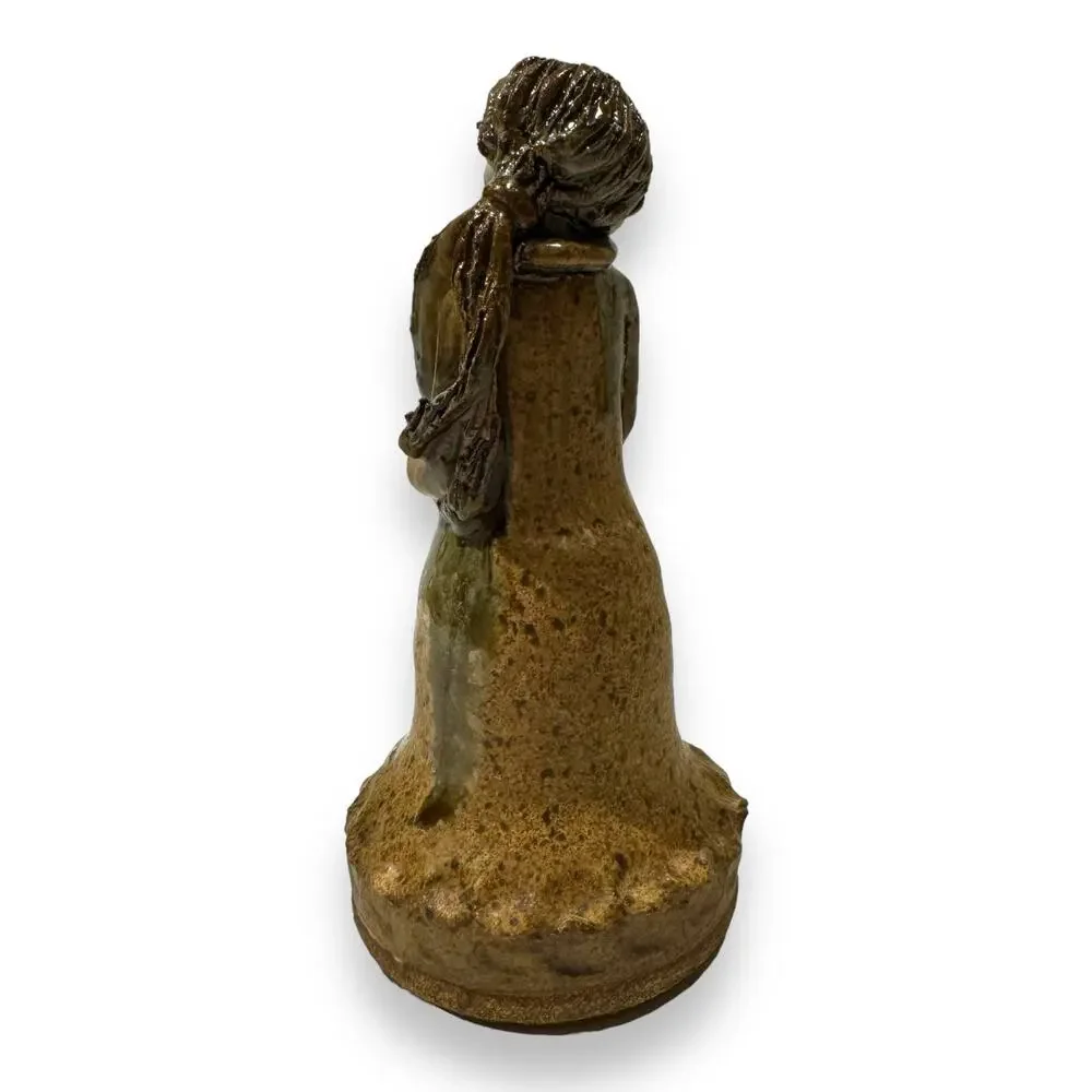 Pregnant Woman Mother Ceramic Figurine RLP